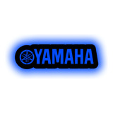 Cuadro Retroiluminado Led Motos Logo Yamaha