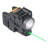 Mira Tactica Laser Verde Linterna Px4 Taurus Glock Sig Sauer