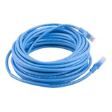 Cable Utp De Red Lan Cat 6e 10 Metros | Gran Calidad | Azul