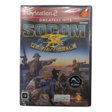 Jogo Socom Us Navy Seals (playstation 2 ,mídia Física)