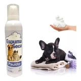 Shampoo Espuma Baño Seco Spray Perros Gatos Mascotas