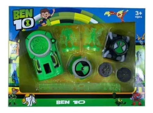 Set De Relojes De Juguete Ben10 Proyección + Sonido