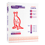 Micas Termicas 3mls Tamaño Carta 100 Piezas + Acarreador