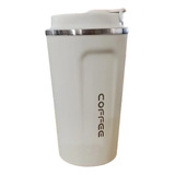 Vaso Termico Portátil Doble Capa Acero Inoxidable Café 400ml