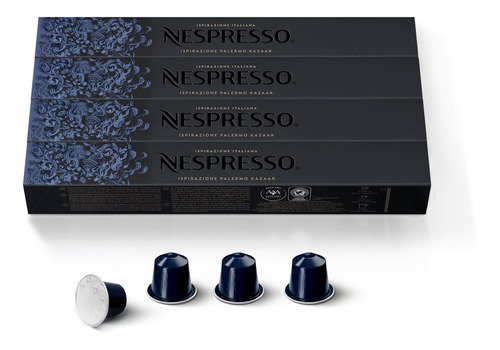 Pack De 40 Cápsulas De Café Espresso Kazaar Nespresso