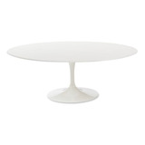 Mesa Tulip Saarinen Oval De Comedor 140 X 80 Cm Miagala