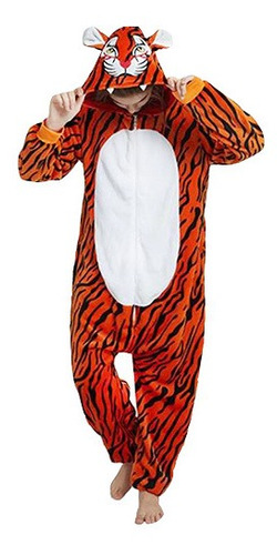 Pijama Kigurumi Importado 12814 Tigre Adulto S - M - L - Xl 