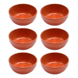 Set X6 Cazuela Esmaltada Apilable 12 Cm Locro Guisos Horno 