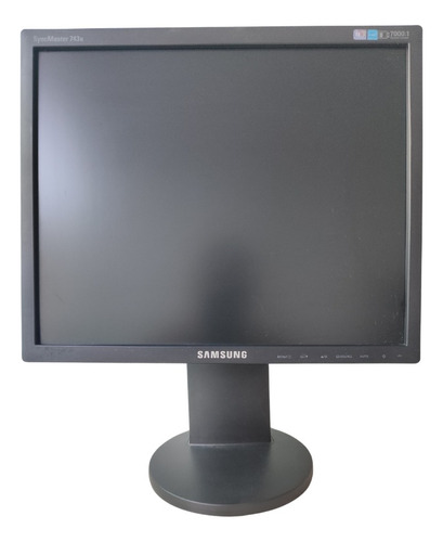 Monitor Samsung Syncmaster 743b Lcd 17  Vga Ajustável.