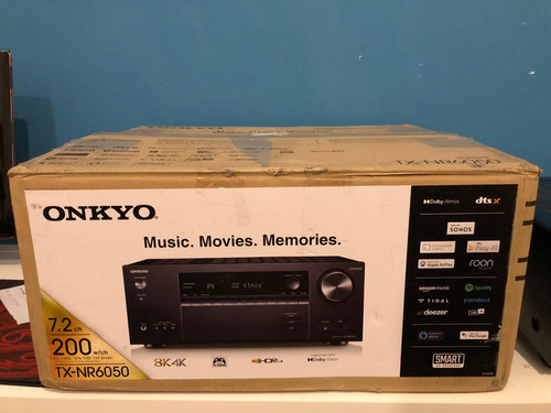 Receiver 8k Onkyo Tx-nr6050 7.2 Lançamento