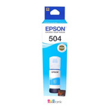 Tinta Epson T504220 Cyan Original Botella P/l4150/60/l6171