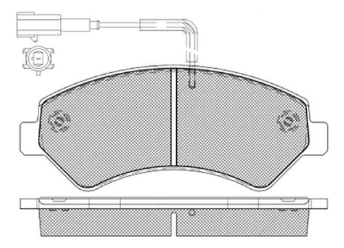 Pastillas Freno Para Fiat Ducato Iii 2.0-2.3-3.0 D Multijet Foto 2