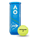 Tubo Pelotas Tenis Dunlop Australian Open X 3 Balls Tennis