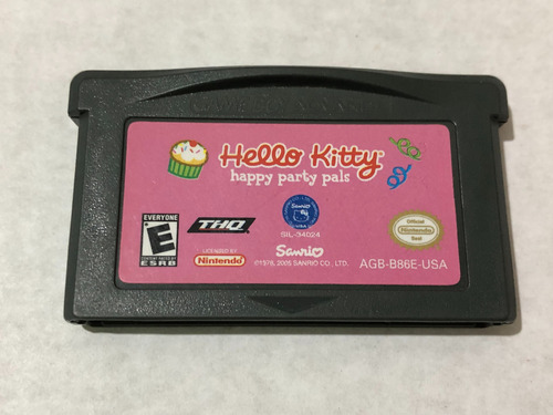 Hello Kitty Happy Party Pals Gba Fisico