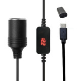 Usb C Pd Hembra Tipo C Macho A 12v Cable De Alimentación Del