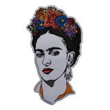 Parche Bordado Frida Kahlo Pintora Mexicana Florez Autoretra