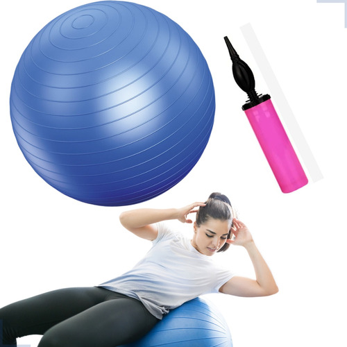 Bola Pilates Yoga Funcional 65cm Suporta 200kg Premium Bomba