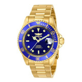 Reloj Invicta Pro Diver 8930ob Automático Japonés Dorado Par