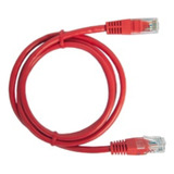 Cable De Parcheo Utp Cat5e - 3.0m. - Rojo