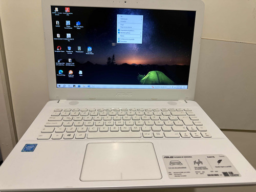 Asus Laptop Blanca Con Disco Duro