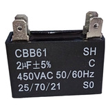 Capacitor/condensador Aires Acond Y Ventilador 2,5uf