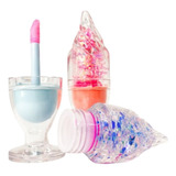 Kit 2 Lip Gloss Sundae Fofo Brilho Textura Confortável