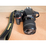  Nikon D5600 + Lente 18-55mm Vr Dslr 