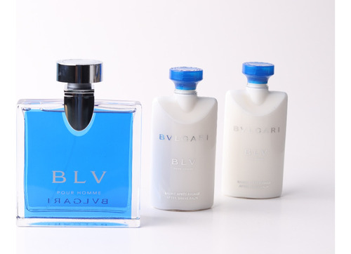 Set Bvlgari Blv Pour Homme Edt 100ml+2 After Shave 75ml+bols