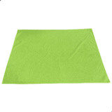 Kit 20 Und Pano Chão Microfibra Verde 50x70 180gsm Multiuso