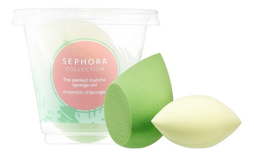 Esponjas Sephora The Perfect Matcha Sponge Set X 2 Unidades 