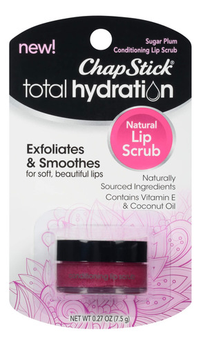 Chapstick Lip Scrub Total Hydratation Sugar Plum