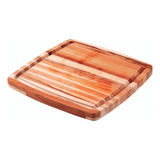 Plato Tabla Para Asado 21 X 21 Cm Tramontina Madera Teca