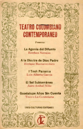 Teatro Colombiano Contemporáneo