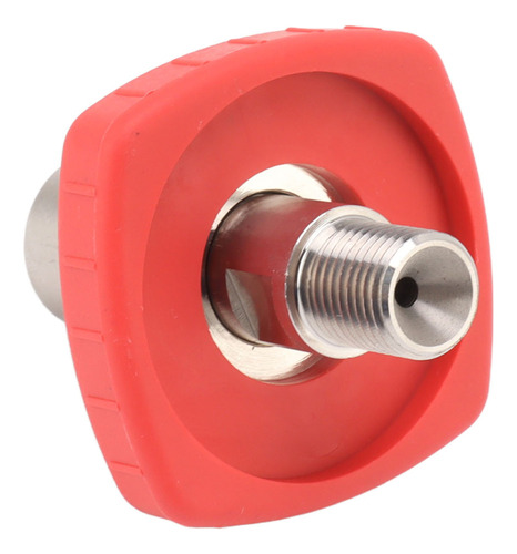 Conector De Tanque De Co2 Rojo Cuadrado G5/8 A 1/4 Bspp De A