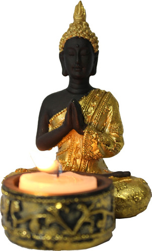 Buda Porta Vela - Gesto De Oração - Smh33063bg