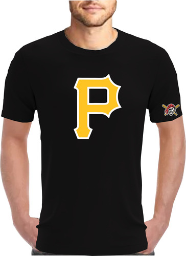 Playera Beisbol Pittsburgh Pirates Logo Deporte