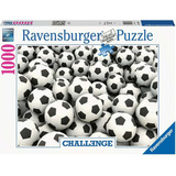 Rompecabezas 17363 Ravensburger Challenge Futbol 1000 Pzas