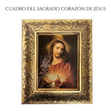 Cuadro Sagrado Corazón De Jesús 31x26 Cm