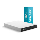 Sensei Colchón King Size Memory Foam En Caja Mod.comodiks Color Blanco