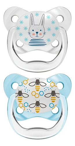 Kit De 2 Chupones Dr Brown´s Prevent Ortodóntico, 0-6m