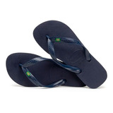 Ojotas Havaianas Azul Marino Brasil - Adulto