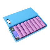 3x Diy 8x18650 Battery Power Bank Shell Case Box Lcd Display
