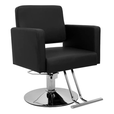 Silla Barbero Cuadrada Estética Altura Ajustable Profesional Estilo Moderno | Meses sin interés