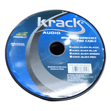 Rollo De 100 Mts De Cable Krack Balanceado P/ Micrófono 2x24