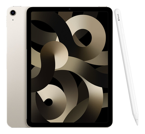 Apple iPad Air 5ª Geração Wi-fi 64gb M1 Estelar + Pencil 2