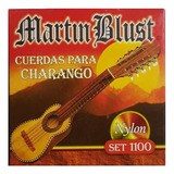 Encordado De Charango Martin Blust Modelo Set 1100 Nylon