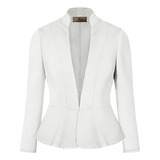 Chaqueta Blazer Elegante De Oficina Para Mujer Hybrid & Comp