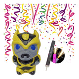 Transformers Vela Pastel Cumpleaños Fiesta