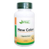 New Colon 60 Cápsulas 300 Mg Limpieza De Colon Sabor Sin Sabor