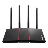 Router Asus Ax55 Ax1800 Wifi 6 Doble Banda 4 Antenas Color Negro